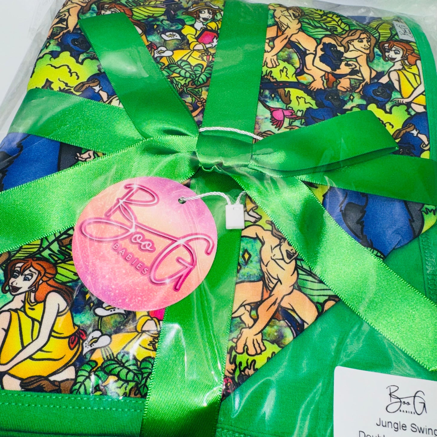 Jungle Swing Double Layer Bamboo Blanket