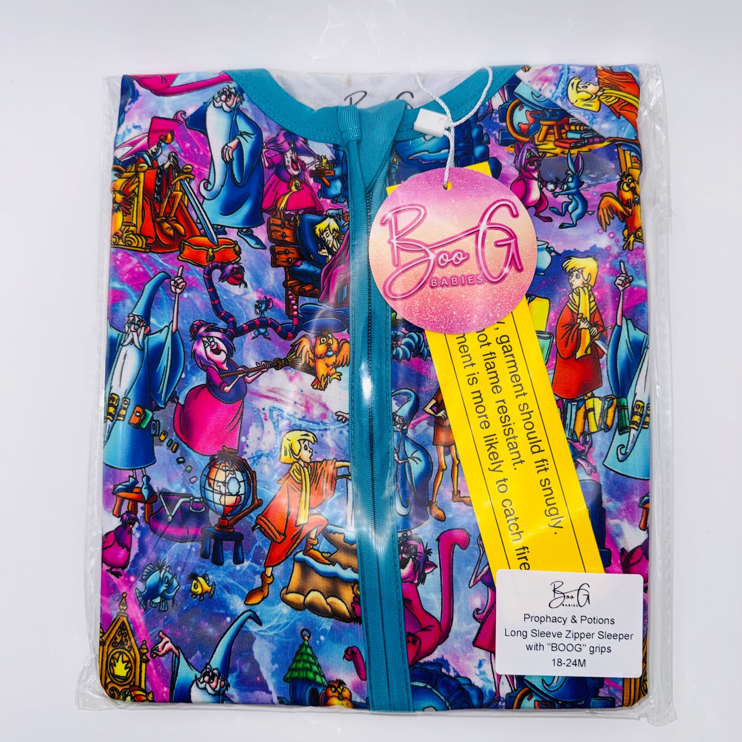 Prophecy & Potions Convertible Bamboo Zippy
