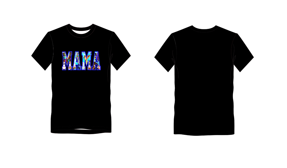 Wild Adventures Bamboo Mama Embroidered T-Shirt