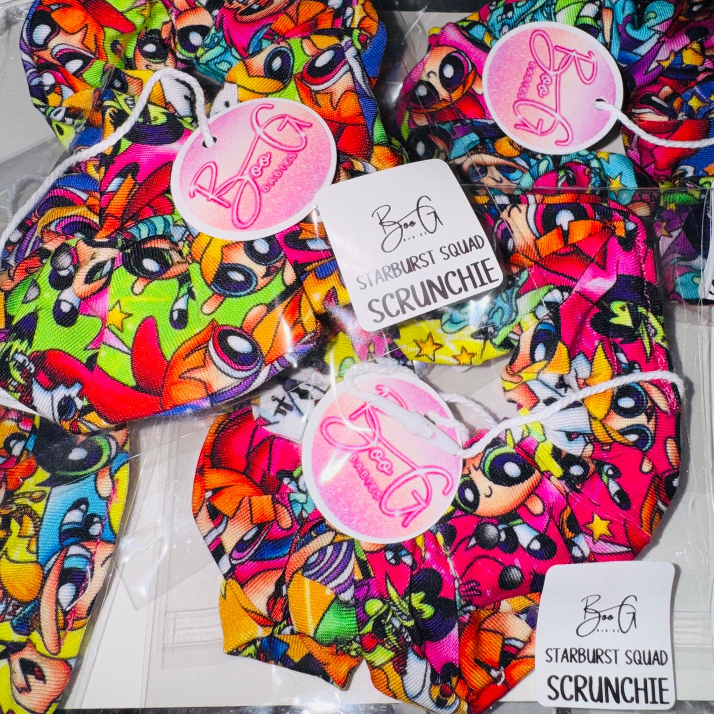 Starburst Squad Scrunchie