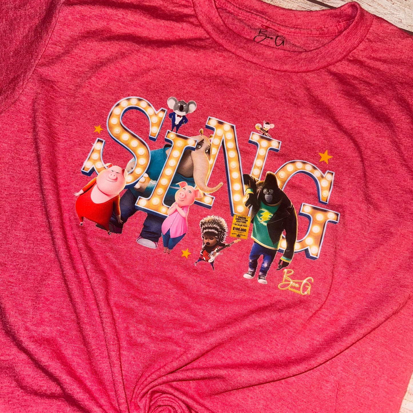 Spotlight Dreams Custom Graphic Tee