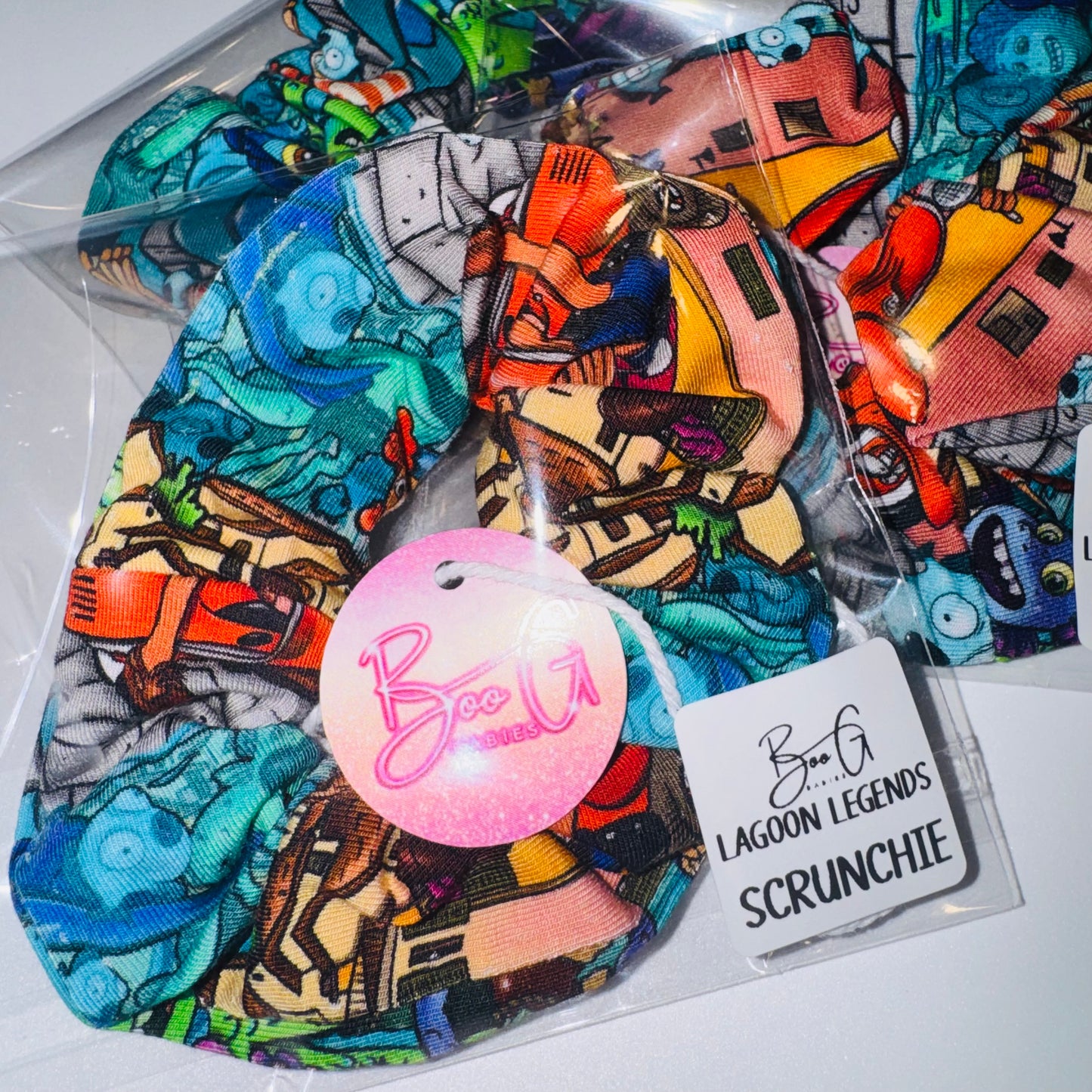 Lagoon Legends Scrunchie