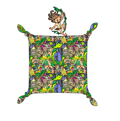 Jungle Swing Embroidered Blanket Lovey
