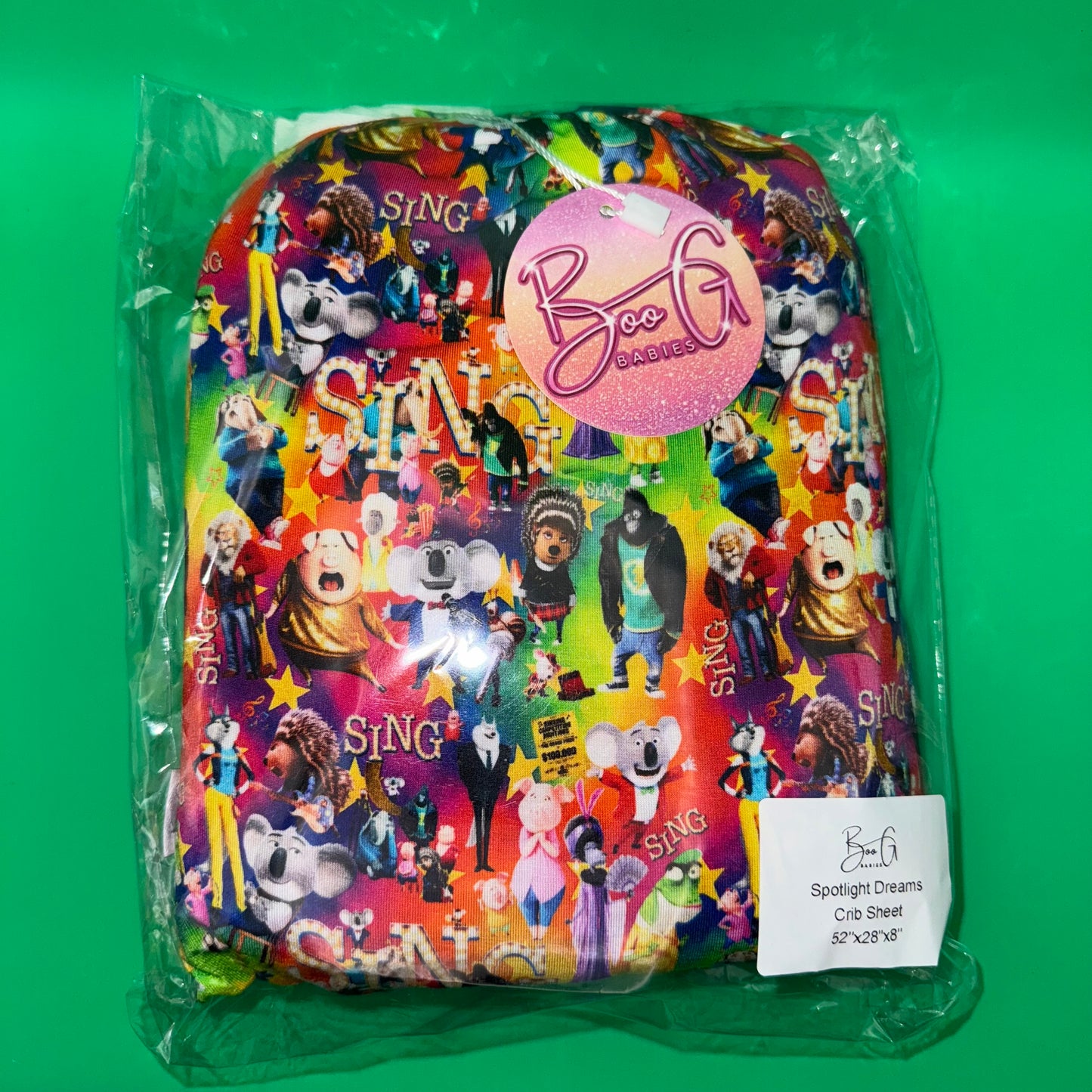 Spotlight Dreams Bamboo Standard Crib Sheet