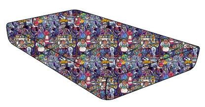 Festival de Música Bamboo Standard Crib Sheet