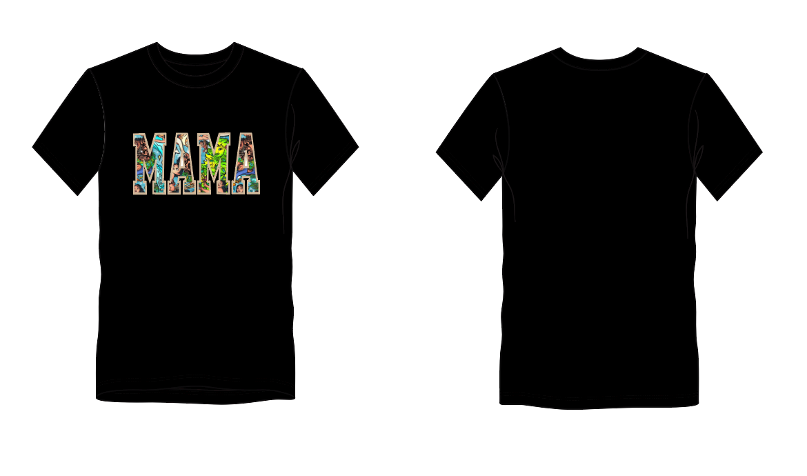 Island Magic Bamboo Mama Embroidered T-Shirt