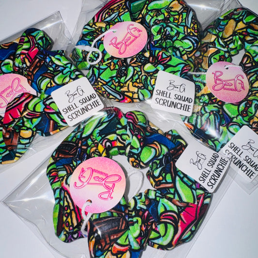 Shell Squad Scrunchie