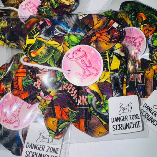 Danger Zone Scrunchie