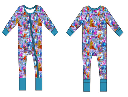 Prophecy & Potions Convertible Bamboo Zippy