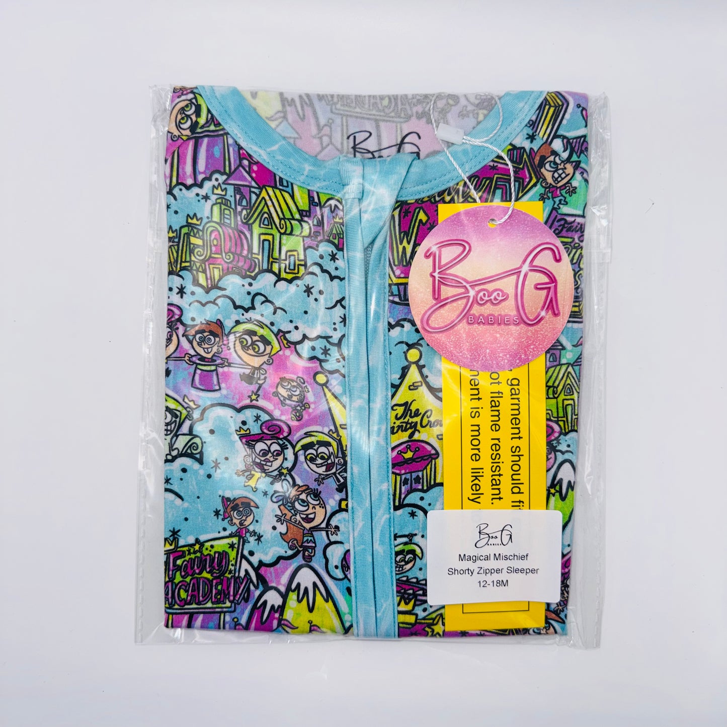 Magical Mischief Bamboo Shorty Zippy