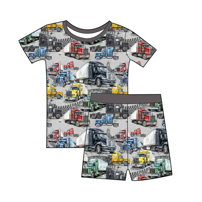 Big Rig Bamboo 2pc Short Sleeve and Shorts Set