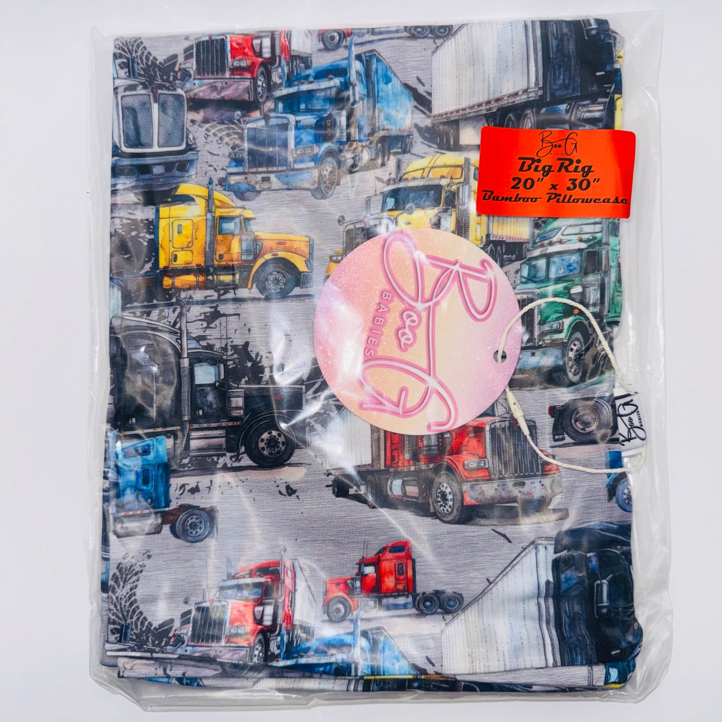 Big Rig Bamboo Pillowcase