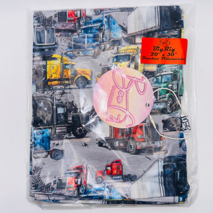 Big Rig Bamboo Pillowcase