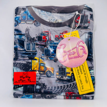 Big Rig Bamboo 2pc Short Sleeve and Shorts Set