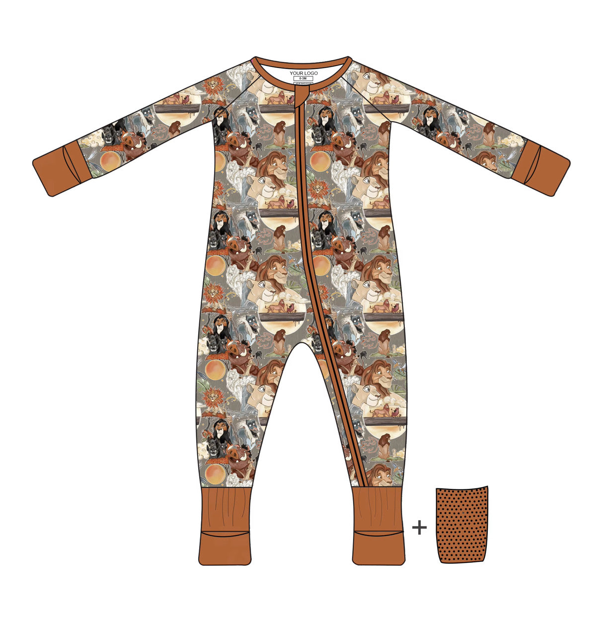 Golden Plains Convertible Bamboo Zippy