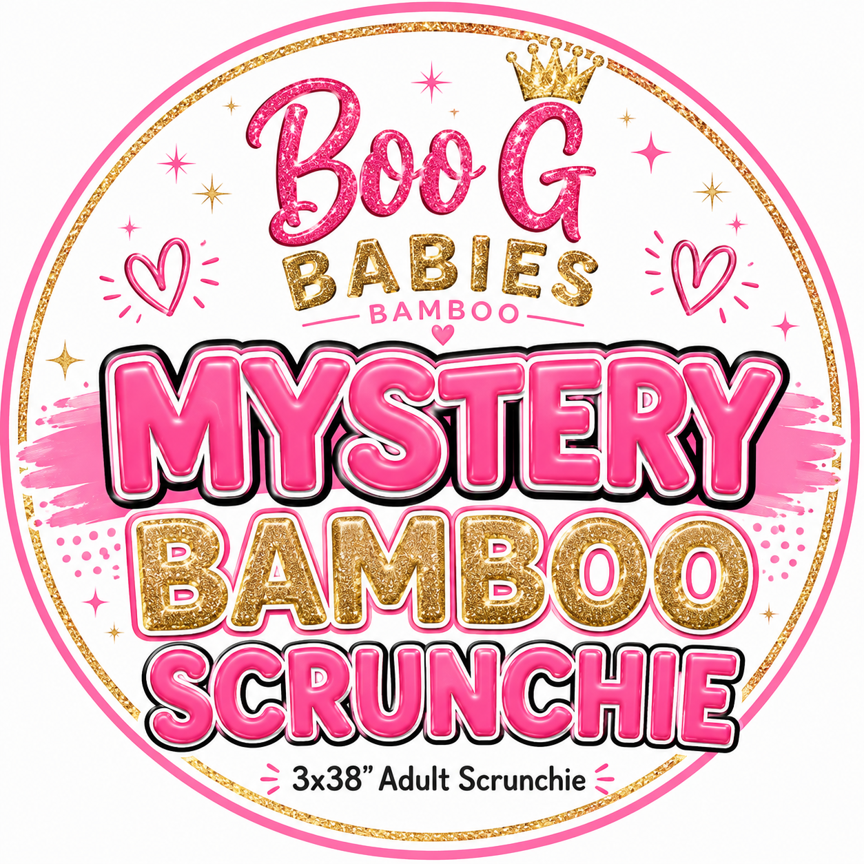 Mystery Bamboo Scrunchie