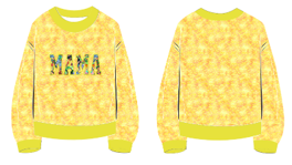 Yellow Brick Road Bamboo Mama Embroidered Crewneck Sweatshirt