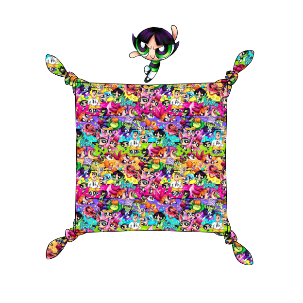 Starburst Squad Embroidered Blanket Lovey