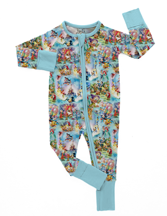 Magic Moments Bamboo Long Sleeve Zippy