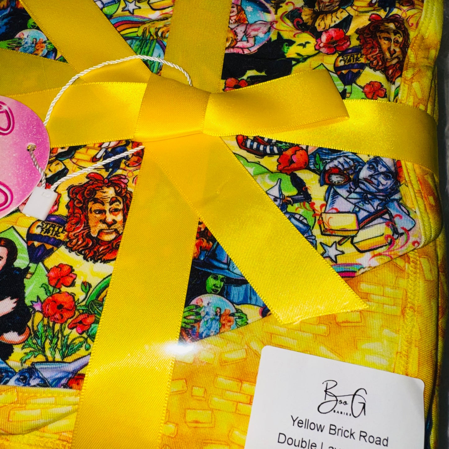Yellow Brick Road Double Layer Bamboo Blanket