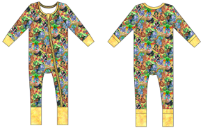 Yellow Brick Road Convertible Bamboo Zippy