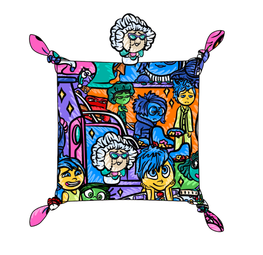 Feeling Frenzy Character Blanket Lovey