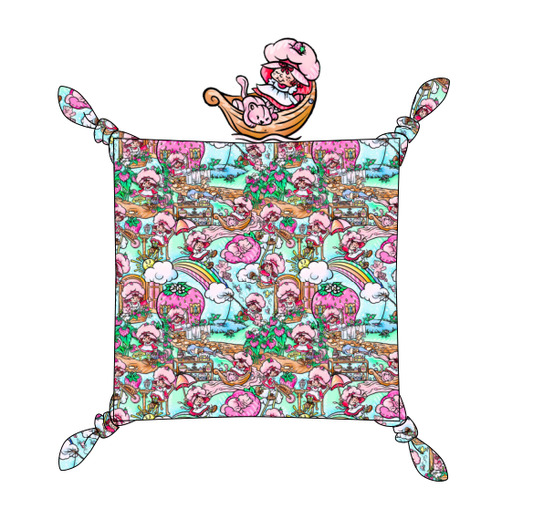 The Berry Patch Embroidered Blanket Lovey