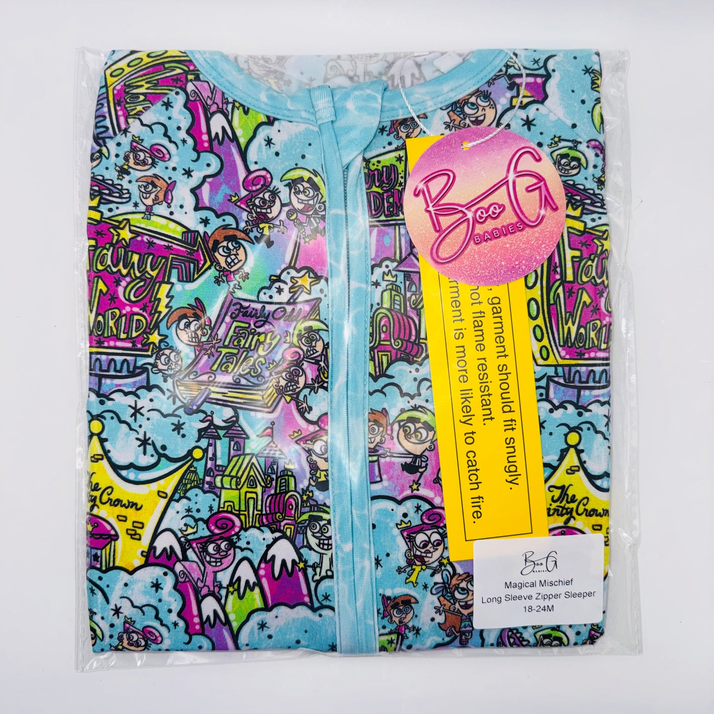 Magical Mischief Long Sleeve Convertible Bamboo Zippy