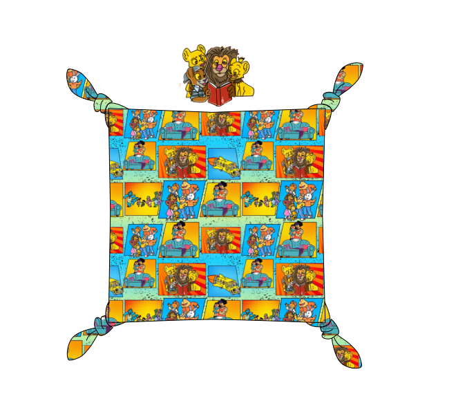 Throwback Tales Embroidered Blanket Lovey