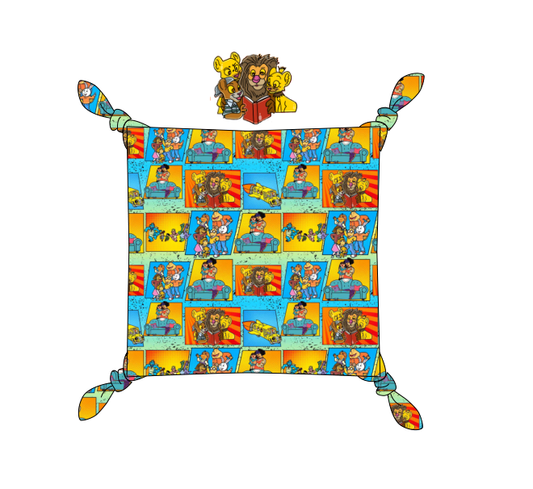 Throwback Tales Embroidered Blanket Lovey