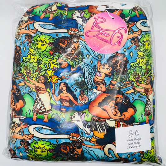 Island Magic Bamboo Twin Sheet