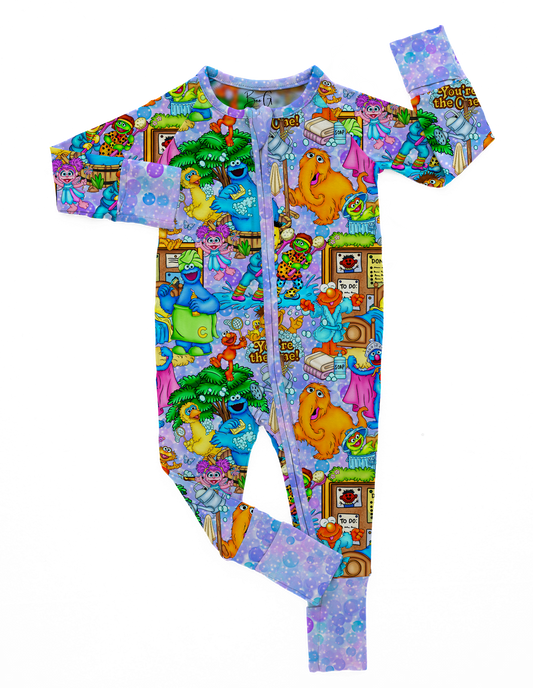 Bubble Street Convertible Bamboo Zippy
