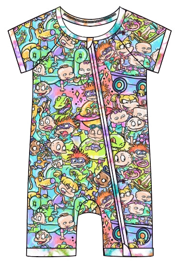 90’s Playdate Bamboo Shorty Zippy