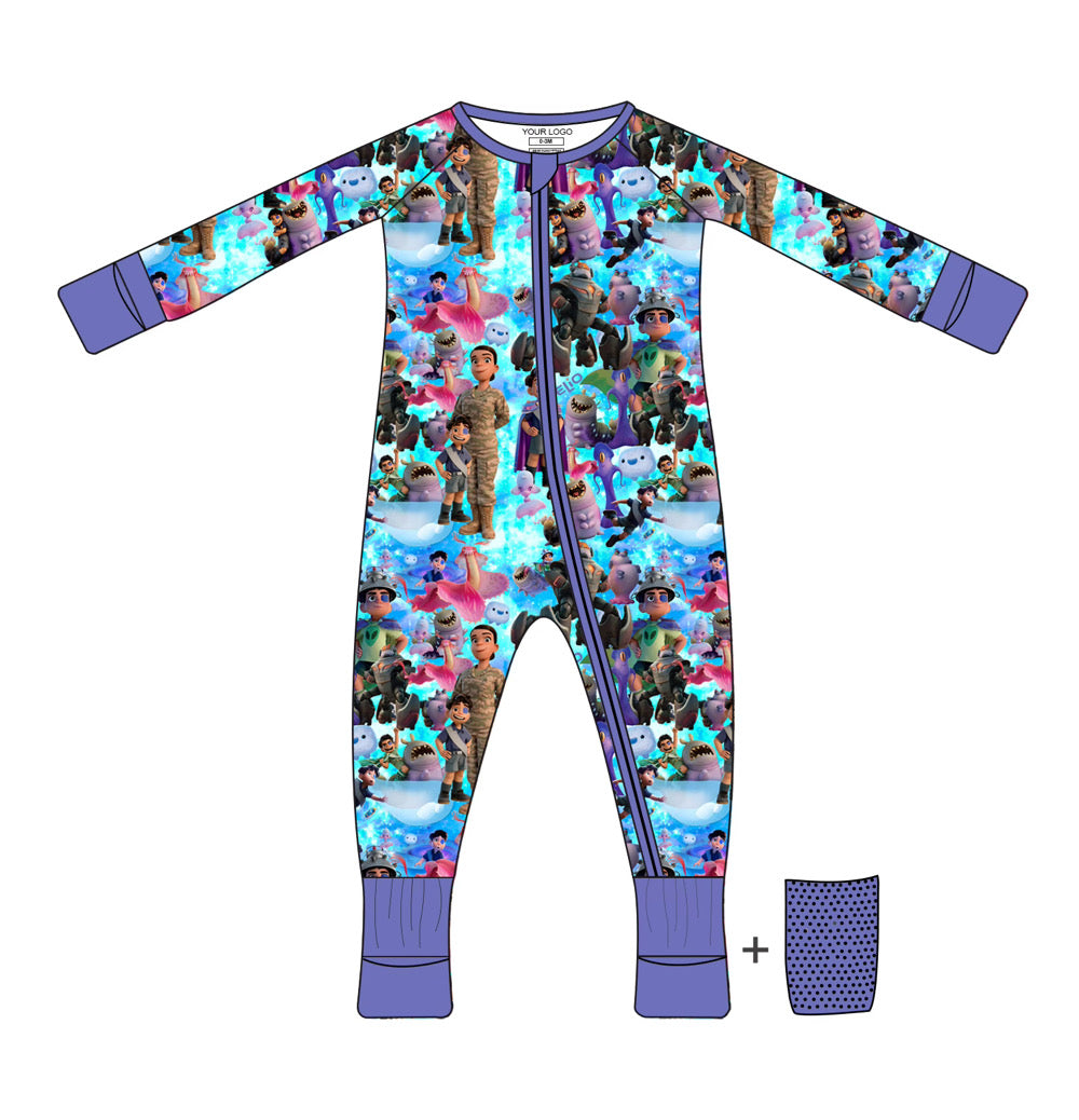 Galactic Besties Convertible Bamboo Zippy
