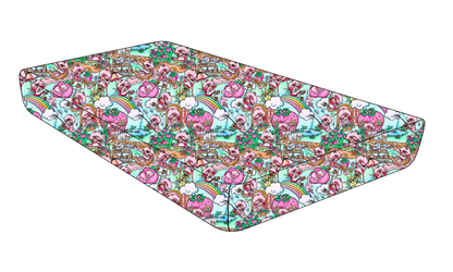 The Berry Patch Bamboo Standard Crib Sheet