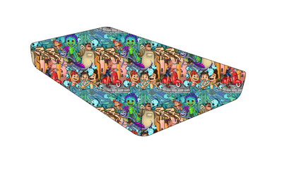 Lagoon Legends Bamboo Standard Crib Sheet