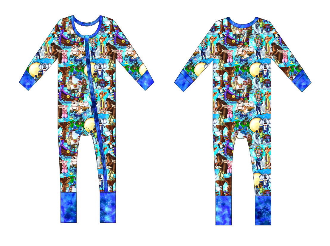 Wild Adventures Convertible Bamboo Zippy