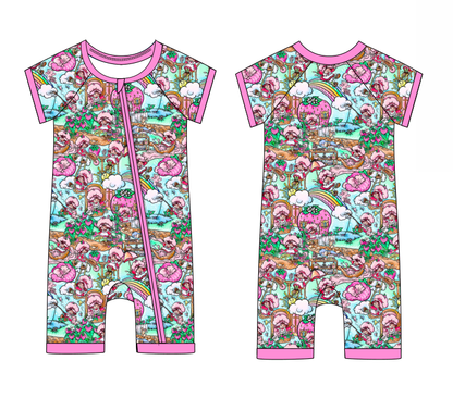 The Berry Patch Bamboo Shorty Zippy