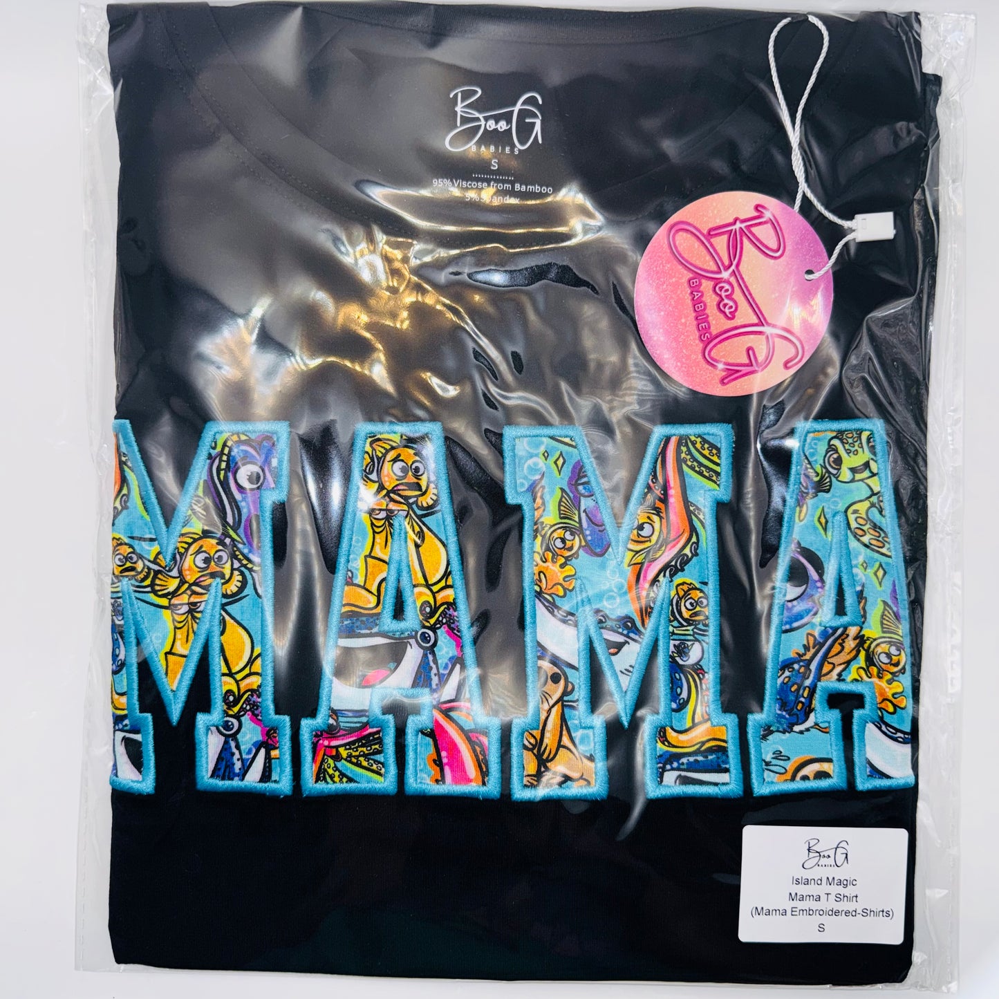 Reef Rascals Bamboo Mama Embroidered T-Shirt