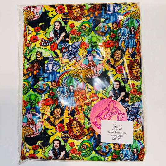 Yellow Brick Road Bamboo Pillowcase