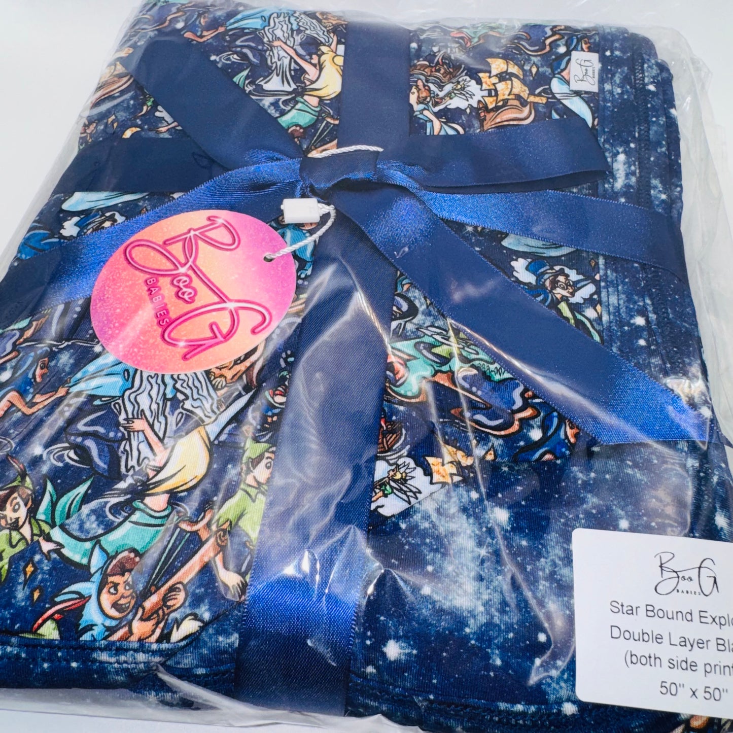 Starbound Explorers Squad Double Layer Bamboo Blanket