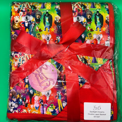 Spotlight Dreams Double Layer Bamboo Blanket