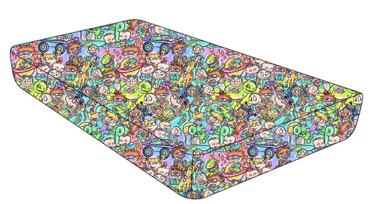 90’s Playdate Bamboo Twin/Full Sheet