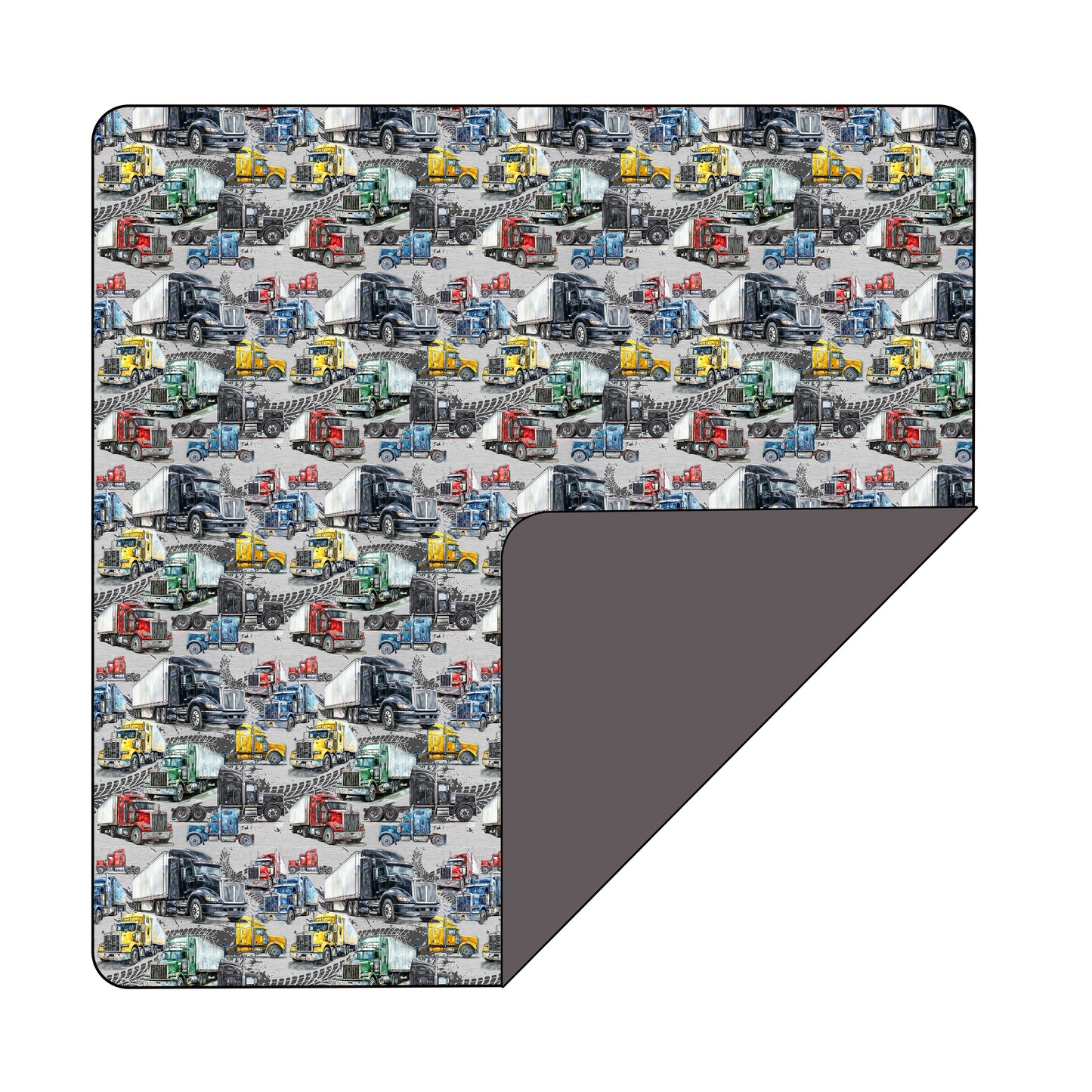 Big Rig Triple Layer Bamboo Blanket