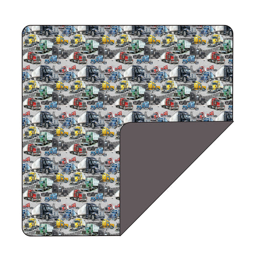 Big Rig Triple Layer Bamboo Blanket