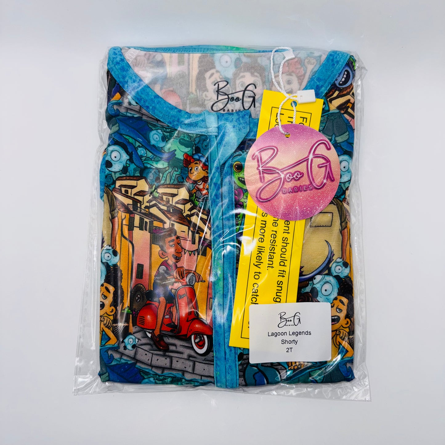 Lagoon Legends Bamboo Shorty Zippy
