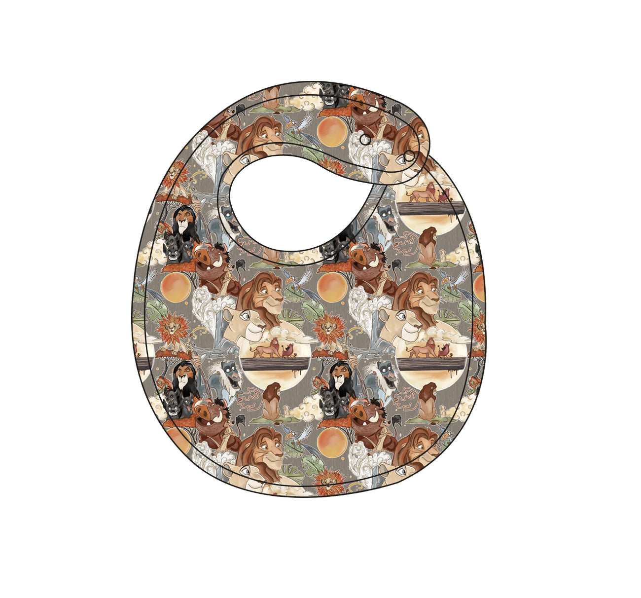 Golden Plains Bamboo Bib