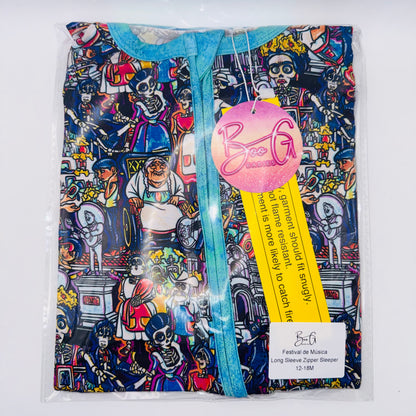 Festival de Música Bamboo Zipper Romper