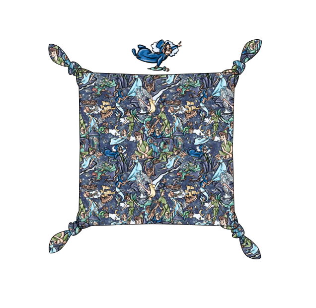 Starbound Explorers Embroidered Blanket Lovey