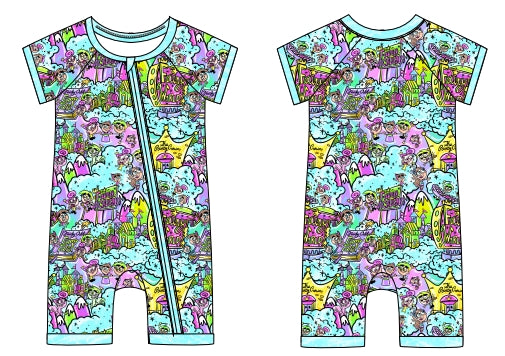 Magical Mischief Bamboo Shorty Zippy